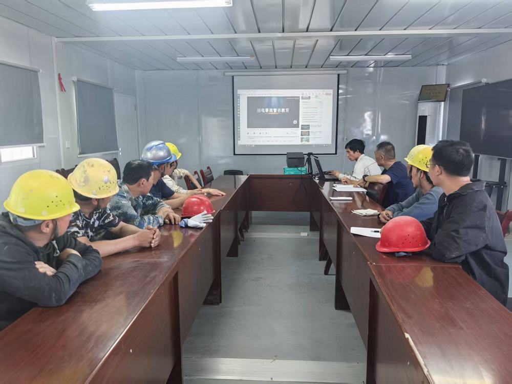 陜煤建設天工公司新疆第一項目部：三措并舉奏響安全生產(chǎn)“零隱患”強音